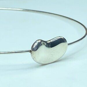 JR707 Tiffany & Co. 25.0mm Large Bean Design Peretti Wire collar choker 16"